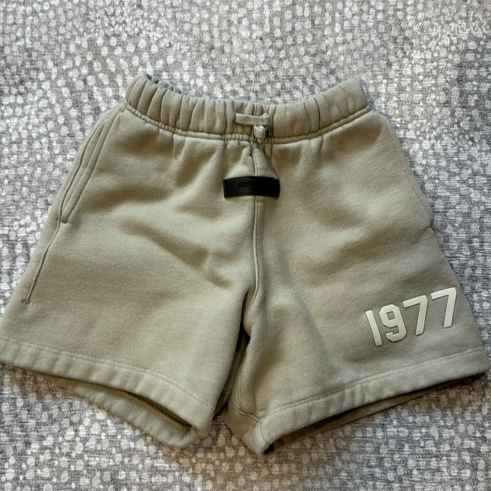 Fear of God Essentials kids sweat shorts